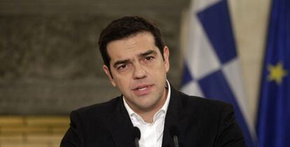 El primer ministro griego, Alexis Tsipras. 