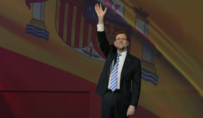 Rajoy, el 23 de enero, en la convención Nacional del PP