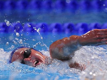 Melanie Costa, durante la final de los 200m libre.