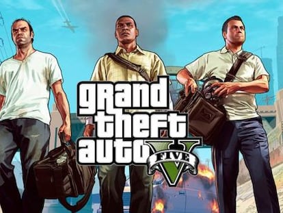 Protagonistas de GTA V.