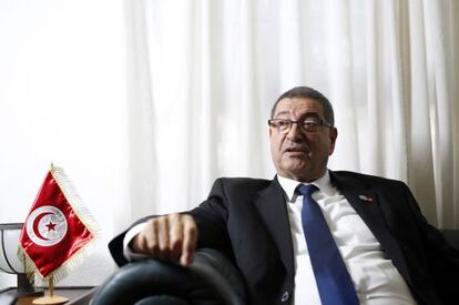 Habib Essid, primer ministro de Tunez.