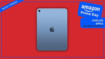 Productos Apple Amazon Prime Day sobre fondo rojo