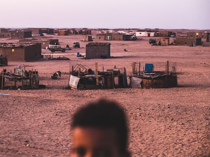 Un aldea en el Sáhara Occidental, el pasado octubre.