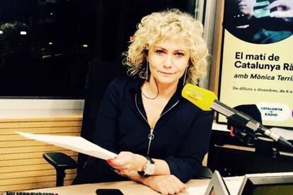 Mònica Terribas, presentadora de 'El matí de Catalunya Ràdio'.