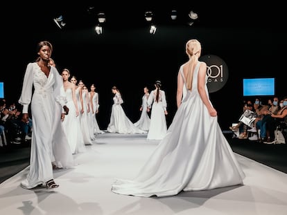 Desfile de novias en la edición de 2021.