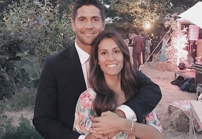 Fernando Verdasco, con Ana Boyer.