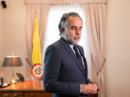 Armando Benedetti, el día que fue nombrado embajador en Caracas, en 2022.