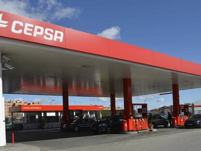 Gasolinera de Cepsa.