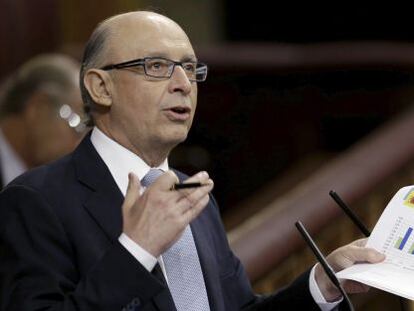 El ministro de Hacienda, Crist&oacute;bal Montoro. 