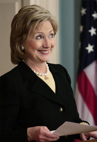 Hillary Clinton en una imagen del 5 de febrero de 2010