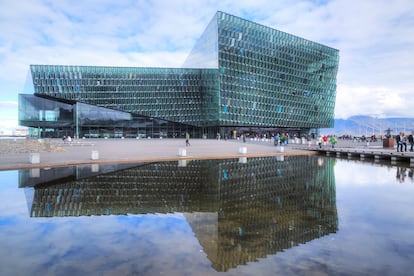 El edificio de Harpa.