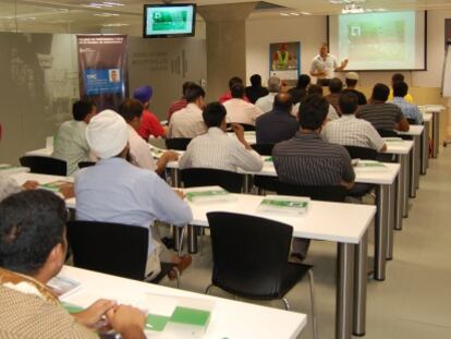 Aula de formaci&oacute;n para trabajadores.