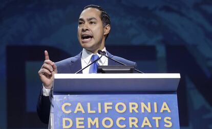 Julián Castro, durante su discurso.