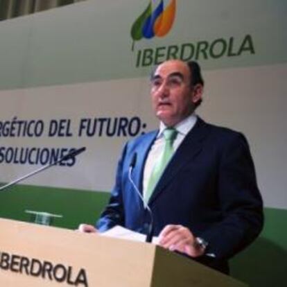 Ignacio Sánchez Galán en la Sesión Inaugural de la Jornada "El Futuro de la Energía: Retos y Soluciones" organizada por el Club Español de la Energía, el 15 de noviembre de 2011.