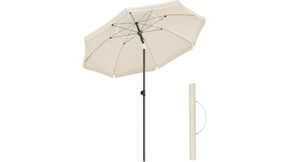 Sombrilla para jardín.