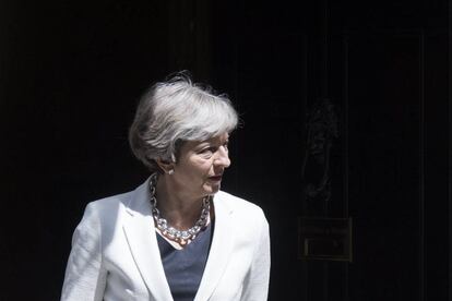 La primera ministra brit&aacute;nica, Theresa May.