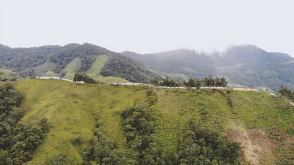 El espacio de reincorporación de Miravalle, en Caquetá.