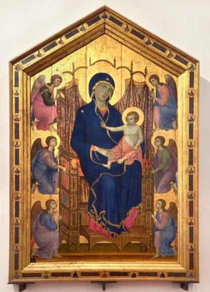 'Madonna Rucellai', de Duccio di Buoninsegna.