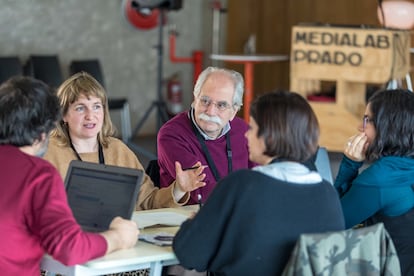 'Madrid Escucha. Moverse en la ciudad', una de las actividades vecinales organizadas por MediaLab Prado en 2019.