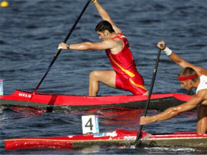David Cal, en C-1 de 1.000 metros, y el conjunto de K-4 femenino de 500 metros, lucharán por las medallas.