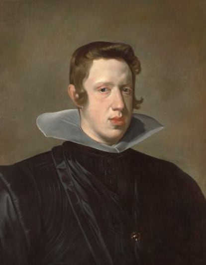 Retrato del Rey Felipe IV, de Diego Velázquez.