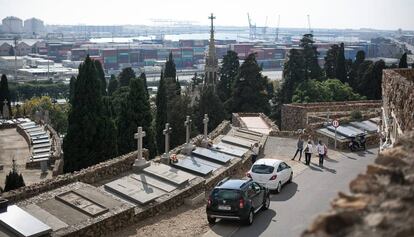 Cementiri de Montjuïc a Barcelona.