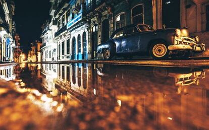 Una calle de La Habana Vieja, en Cuba. 