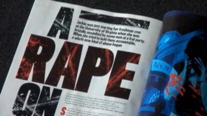 Ejemplar del artículo en la revista Rolling Stone.