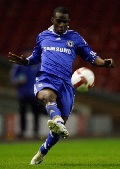 Kakuta, durante un partido con el Chelsea