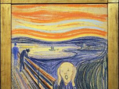 'El grito' de Evard Munch.