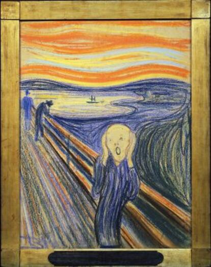 'El grito' de Evard Munch.