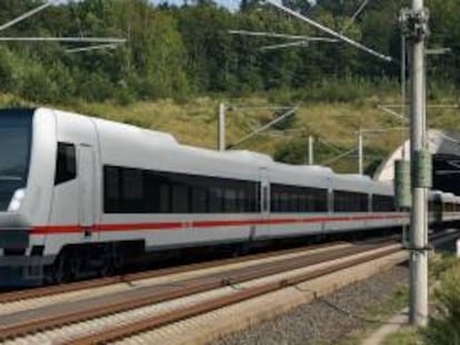 Modelo de tren que Talgo fabricará para la alemana DB.