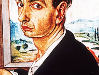 Autorretrato de Giorgio de Chirico realizado en 1920.