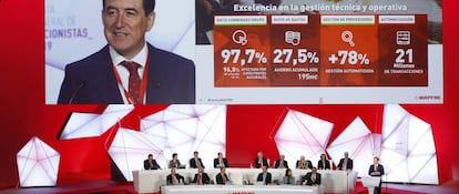 Junta de accionistas de Mapfre.