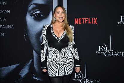 Mariah Carey en un estreno en Nueva York el pasado 13 de enero.