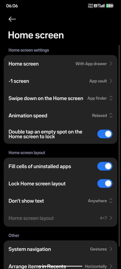 Configuración POCO Launcher con la nueva actualización