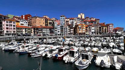 Bermeo, final del GR38, la ruta del Vino y del Pescado.