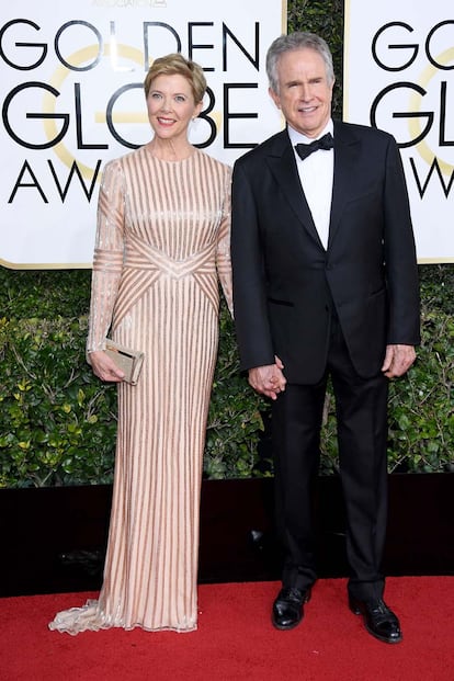 Annette Bening y Warren Beatty.