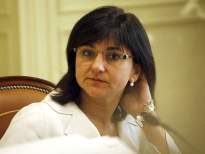 La vocal del Consejo General del Poder Judicial Almudena Lastra.