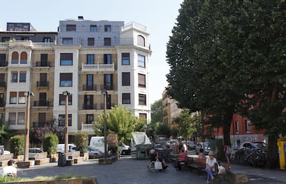 Imagen del nuevo hotel abierto este verano en el barrio del Antiguo, en San Sebastián.