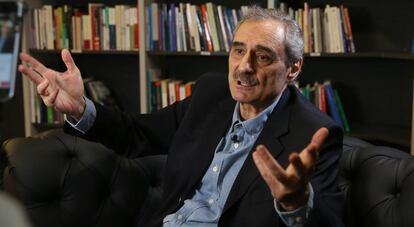 Ángel Cappa, en la redacción de EL PAÍS en Madrid.