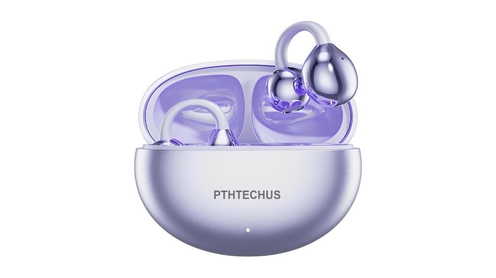 Auriculares con diseño de clip PTHTECHUS.