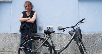 El escritor franc&eacute;s Michel Houellebecq, durante la promoci&oacute;n del filme sobre su supuesto secuestro.