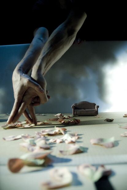 Un detalle del montaje 'Kiss & Cry'