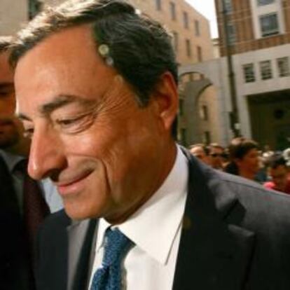 El director del FSB, Mario Draghi