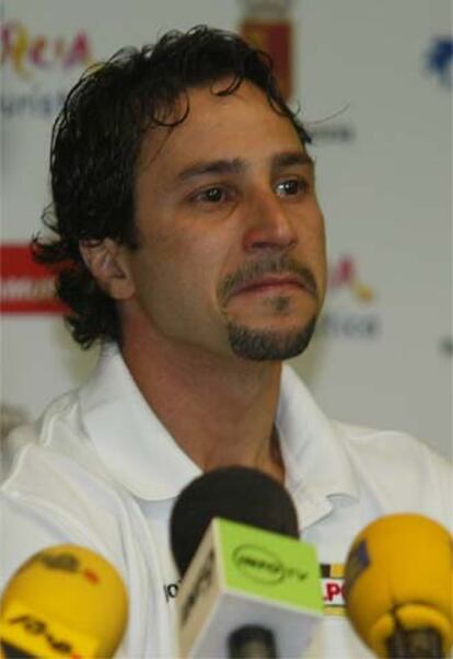 Paulo Roberto, el pasado día 7, cuando anunció su retirada.