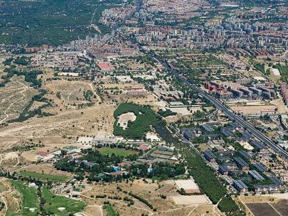 Vista a&eacute;rea de la zona donde se llevar&aacute; a cabo la Operaci&oacute;n Campamento.