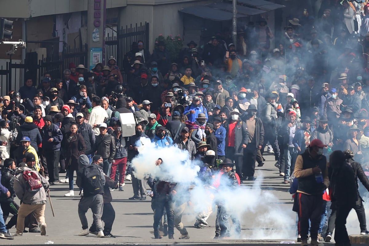 El Gobierno boliviano admite la muerte de un manifestante en medio de ...