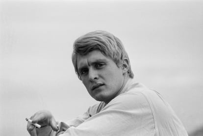 Christophe, en una imagen tomada en París en 1963.