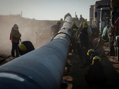 Un nuevo gasoducto inaugurado recientemente en Argentina, que permitirá la exportación a Europa